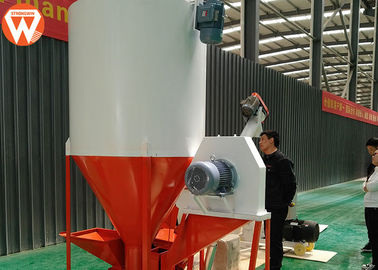 La máquina comercial de la amoladora del mezclador, capacidad las aves de corral del ³ del volumen los 2m del mezclador de 1 t/h alimenta el mezclador