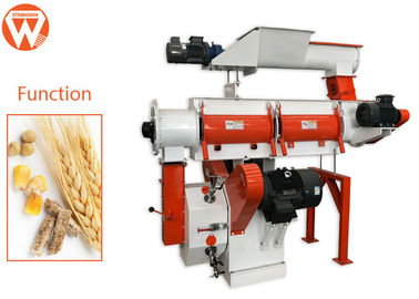 22Kw 3Mm Pellet Chicken Feed Pelletizer Machine For Quail Feed Manufacturing