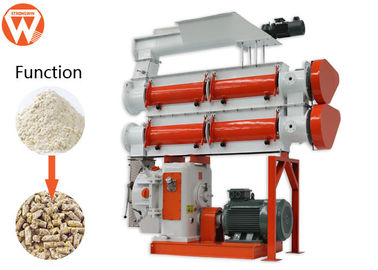 High Capacity feed pellet making machine / Chicken Pellet Machine With Siemens Motor SKF Bearing
